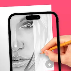 تحميل تطبيق AR Drawing مهكر للأندرويد مجاناً 2025 MOD APK