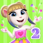 تنزيل لعبة My Talking Angela 2 مهكرة للأندرويد مجاناً 2025 MOD APK