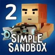 تحميل لعبة Simple Sandbox 2 مهكرة للأندرويد مجاناً MOD APK 2025