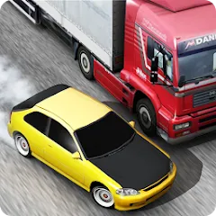 تنزيل لعبة ترافيك ريسر Traffic Racer مهكرة للأندرويد مجاناً 2025 MOD APK