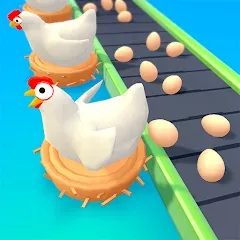 تحميل لعبة Idle Egg Factory مهكرة للأندرويد مجاناً MOD APK 2025