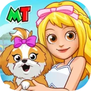 تحميل لعبة My Town World مهكرة 2024 للأندرويد APK مجاناً