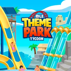 تحميل لعبة Idle Theme Park Tycoon مهكرة للأندرويد مجاناً MOD APK 2025