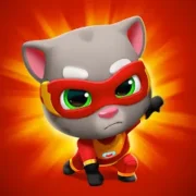 تحميل لعبة Talking Tom Hero Dash مهكرة 2024 للأندرويد APK مجاناً