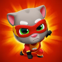 تحميل لعبة Talking Tom Hero Dash مهكرة 2024 للأندرويد APK مجاناً