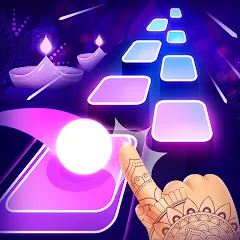 تحميل لعبة Tiles Hop: EDM Rush مهكرة للأندرويد مجاناً 2025 MOD APK