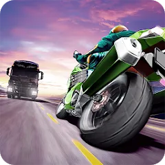 تحميل لعبة Traffic Rider مهكرة 2025 للأندرويد APK مجاناً