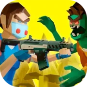 تحميل لعبة Two Guys & Zombies 3D مهكرة للأندرويد مجاناً MOD APK 2025