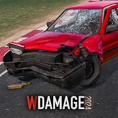 تحميل لعبة WDAMAGE: Car Crash مهكرة للأندرويد مجاناً MOD APK 2025